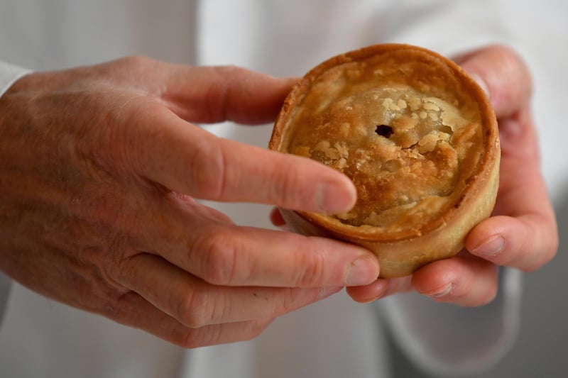 The classic Scotch pie had no lack of support - including from Lee Lockhart-Mure.