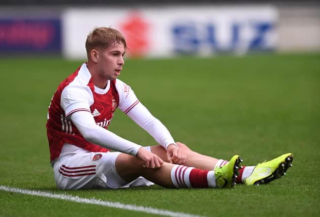 Arsenal playmaker Emile Smith Rowe.
