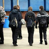 Derbyshire schools reported a record number of suspensions in the autumn term last year, new figures show.