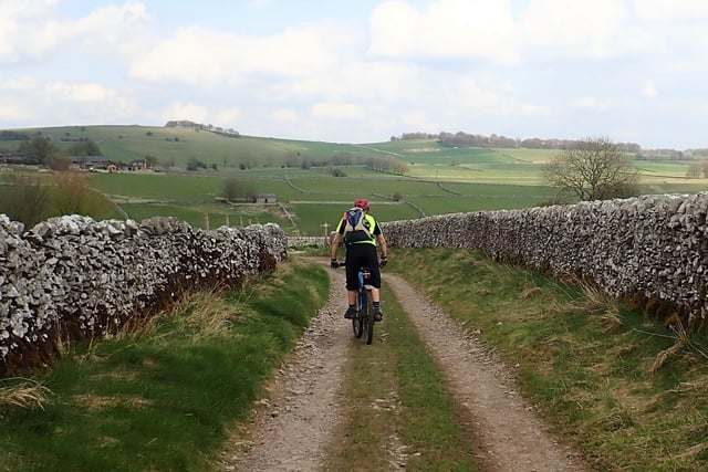Off-road track on the outskirts of Hartington