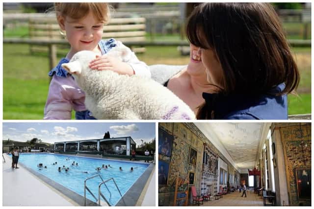 Make friends with animals at Matlock Farm Park, look at the heirlooms in Hardwick Hall or take a dip in Hathersage's outdoor swimming pool on New Year's Day.
