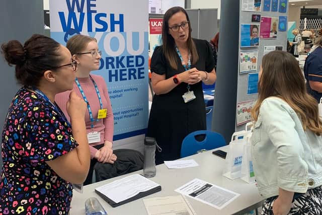 In total over 36 organisations were in attendance at the fair,  including Derbyshire Police, the National Careers Service, NHS and Derbyshire Families Information Service.
Photo: Links CVS