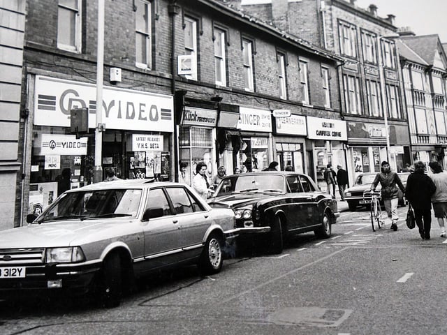 Remember any of these shops on Stephenson Place, in Chesterfield, from 1985?