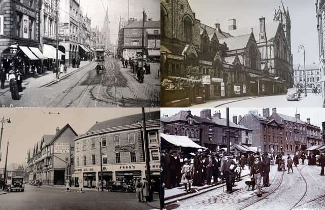 Photos show Chesterfield in the early 20th century