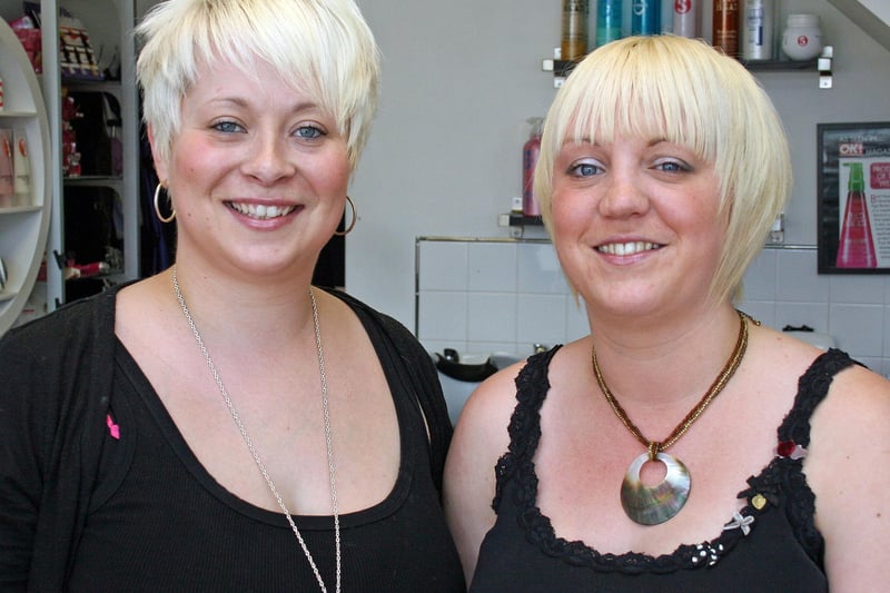 Natalie Goodman and Rachel Hill of Unique hair and beauty, Ripley