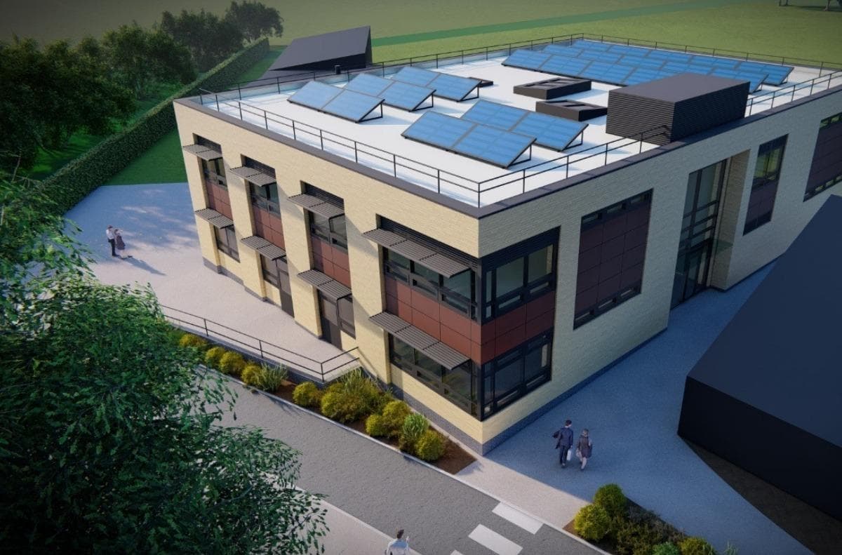 Plans to demolish Derbyshire school's ageing design and technology block - and build a two-storey modern replacement 