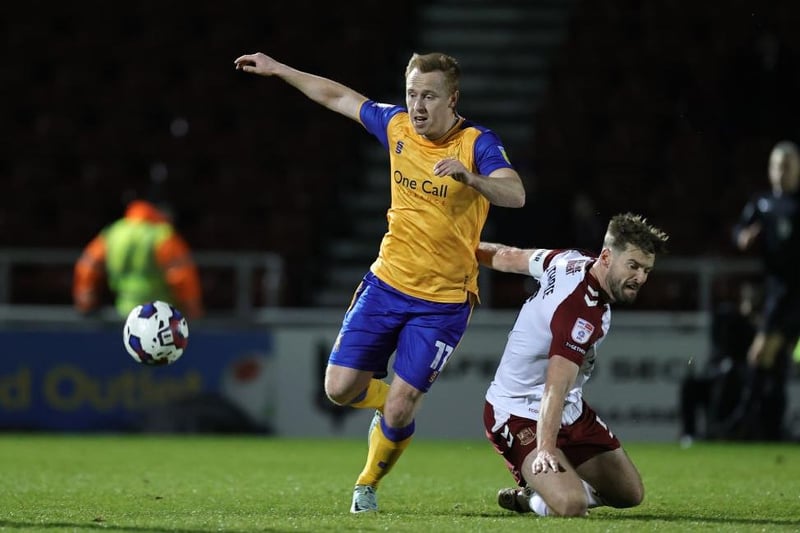 The forward, 30, has been released by rivals Mansfield. He was loaned out to Walsall last season where he scored 15 goals in 30 games. Earlier in his career, he bagged 45 in 112 for Gateshead and 22 in 54 for Leyton Orient.