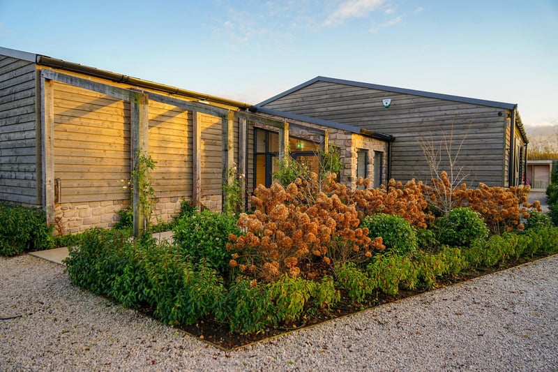 Rustic charm is a keynote of the venue which has timber cladding, reclaimed stonework and handcrafted oak furniture.