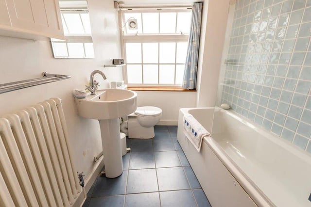 There are two bathrooms at the cottage, including an en-suite shower room.