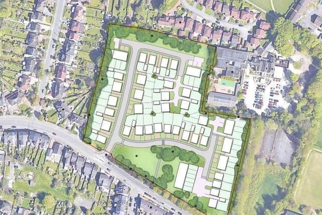 Plans outline 58 new homes to be built on the Manor Office land.