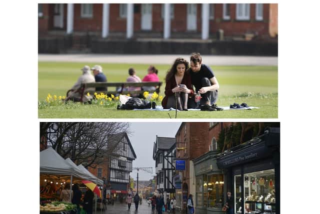 There will be some warm weather over the coming days, but spells of rain will hit Chesterfield and North Derbyshire.