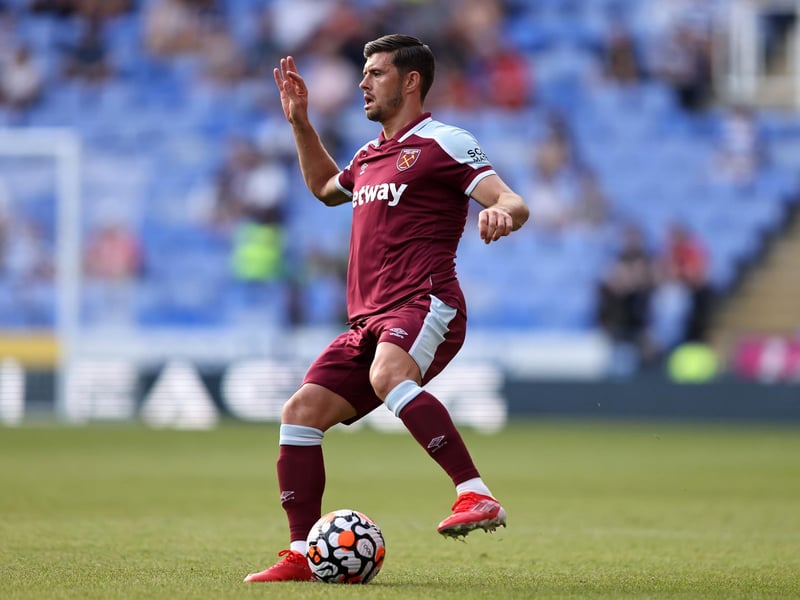 Aaron Cresswell had a superb season for West Ham United as David Moyes side achieved Europa League qualification. The full-back claimed the most assists in the Hammers' squad (8) last season.