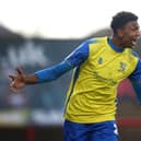 Kyle Hudlin, of Solihull Moors, is being linked with a move to Manchester City.