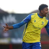 Kyle Hudlin, of Solihull Moors, is being linked with a move to Manchester City.