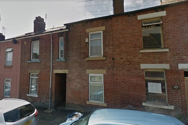 This terraced house fetched £41,000 in January.