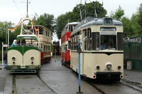 Families will be able to ride on a range of vintage trams at Crich Tramway Village on Saturday, September 18, 2021.