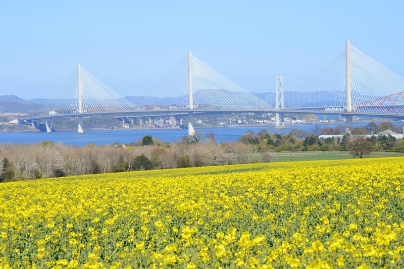 Debbie Neilson took this stunning picture of the three Forth bridges.
