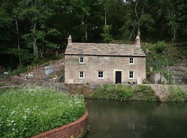 Find out about the restoration of Aqueduct Cottage that overlooks Cromford Canal (photo: Friends of Aqueduct Cottage)