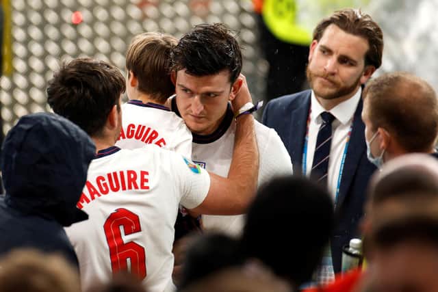 Former Chesterfield schoolboy Harry Maguire was among those to shine for England. (Photo: Getty Images)