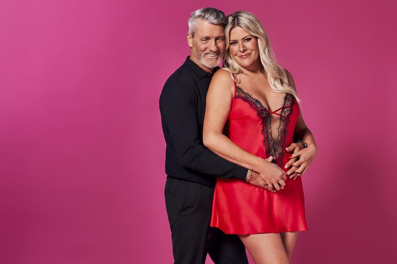 Roger Hawes and Janey Smith model for Ann Summers' Power Couple Campaign.