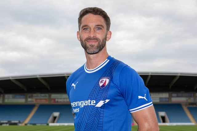 Will Grigg is one of four summer signings so far for the Spireites.