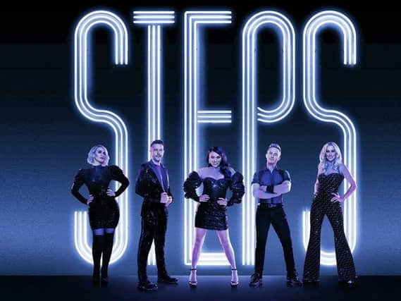 Pop band Steps are at Sheffield Utilita Arena on November 2, 2021.