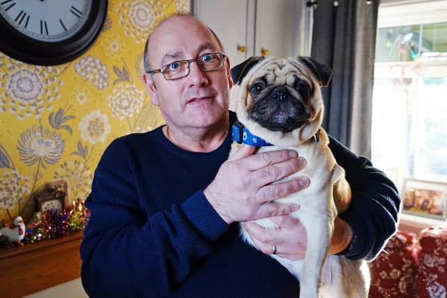 Paul who lives with his wife Lisa and dog Archie, and has been suffering from severe arthritis, is constantly full of pain because of the cold and dampness in the bedroom of his council house.