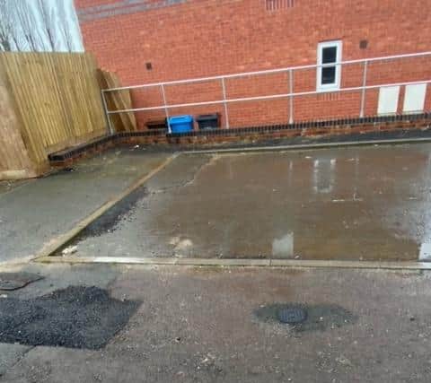 Residents on the Spinners Heath estate in Ilkeston say they have been left with unfinished roads and pavements for over two years