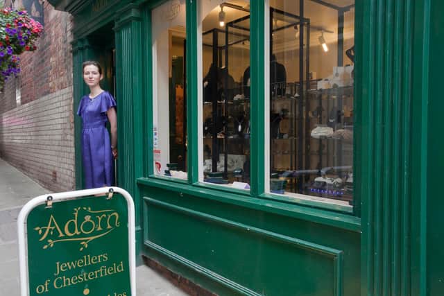 Laura Jo Owen, owner of Adorn Jewellers. Picture by John Bradley.