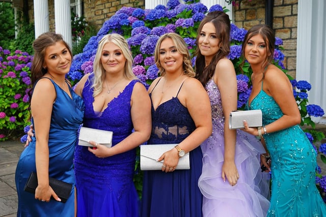 Students pulled out all the stops when it came to chosing their prom dresses