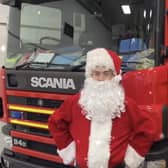 Santa will be at Shirebrook Fire Station.