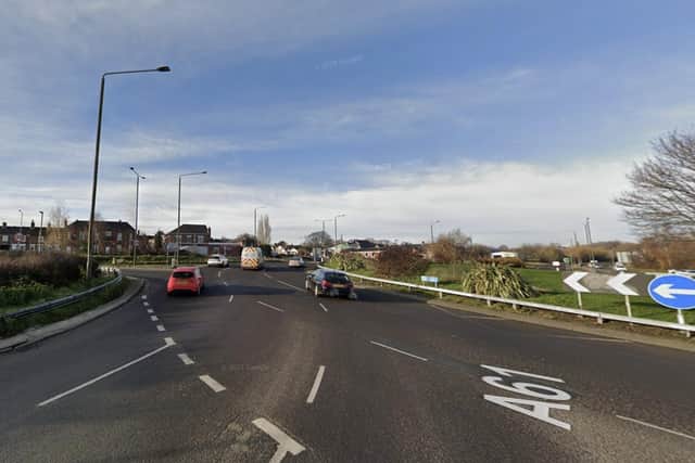 The A61 will close for eight days.