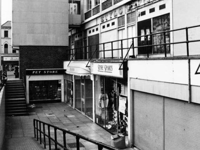 Mace's Pet Store was located at back of Burlington House.