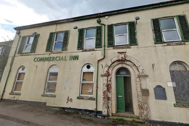 Commercial Inn on Bridge Street, Pilsley, has been vandalised since closure several years ago and is no longer fit for purpose.
