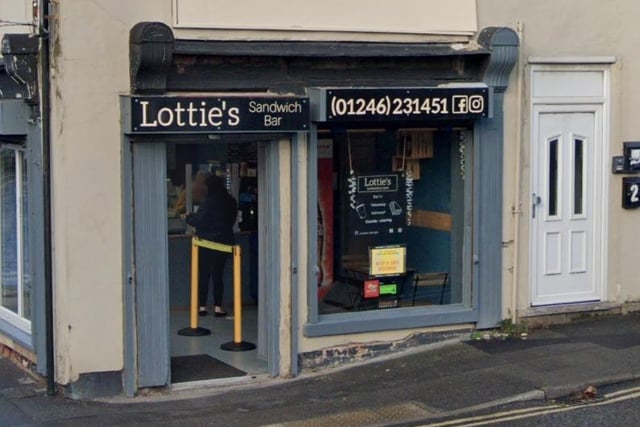Lottie's Sandwich Bar, 117-119 Saltergate, Chesterfield, S40 1NH. Rating: 4.9/5 (based on 40 Google Reviews).