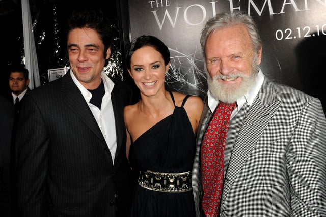 Benicio Del Toro, Emily Blunt and Sir Anthony Hopkins starred in the 2010 film The Wolfman, which contained scenes shot at Chatsworth House.