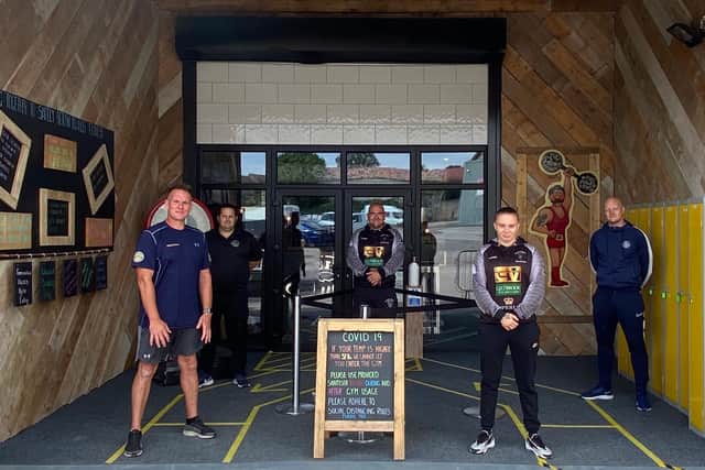 Members of the team at Full Power Fitness are delighted to be full open again.