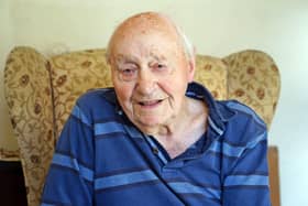 Charles Edward Trickett will celebrate his 100th birthday on Sunday, October 2.