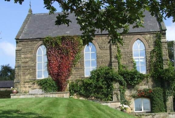 Swap homes with the owner of this one-bedroom converted chapel in Beeley.