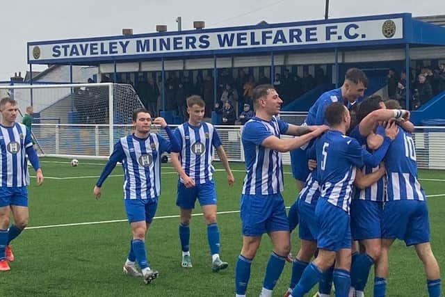 This is not the first time the club has used its facilities for charity matches. 
Photo: Staveley MWFC