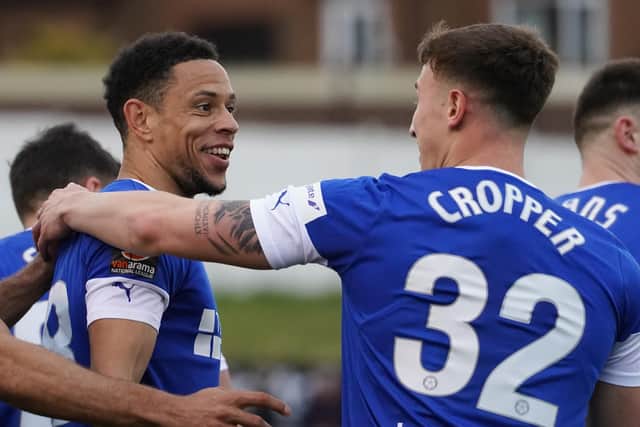 Jordan Cropper and Nathan Tyson could be back in a Spireites shirt next season.