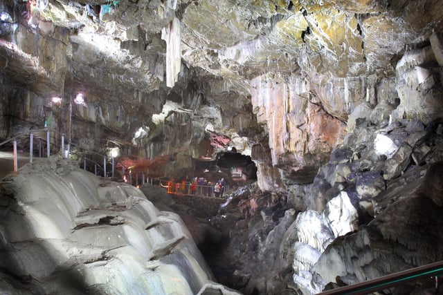 Pooles Cavern is a remarkable place to visit - and is situated on the edge of Buxton.