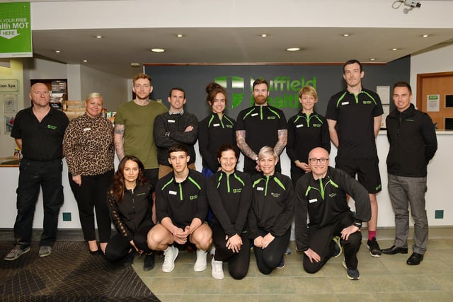 Staff at the Nuffield Health Fitness and Wellbeing Gym, Derby Road