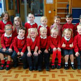 The reception class at Duckmanton Primary School in 2022.