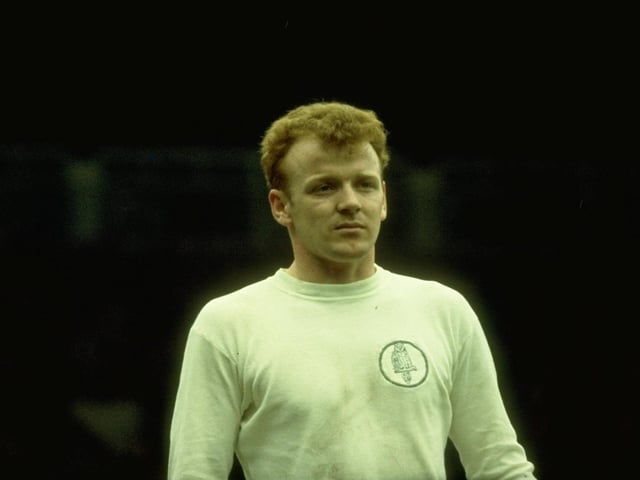 A portrait of Billy Bremner of Leeds back in 1975.