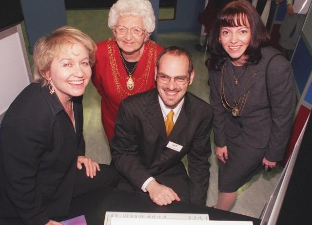 Back in 2000 a cyber cafe was launched at the British Telecom Centre at Lakeside.