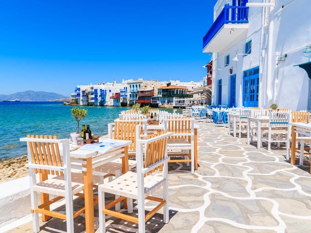 Mykonos will be cool compared to Peterborough on Friday, with highs of 26C (Photo: Shutterstock)