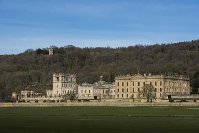 Stand Wood is familiar to millions of people who have visited Chatsworth over the years, forming the picturesque background to views of the house.