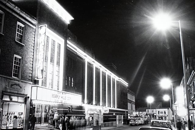The Regal Cinema, seen here in 1987. Always popular for Chesterfield residents, it eventually became a series of nightclubs after closing as a cinema in 1993 - including Zanzibar, Escapade and Department. The building now lies empty, with the latter of these shutting its doors for the last time more than a decade ago.