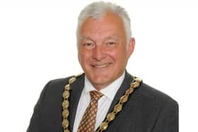 Cllr Steve Wain, new Mayor of Matlock